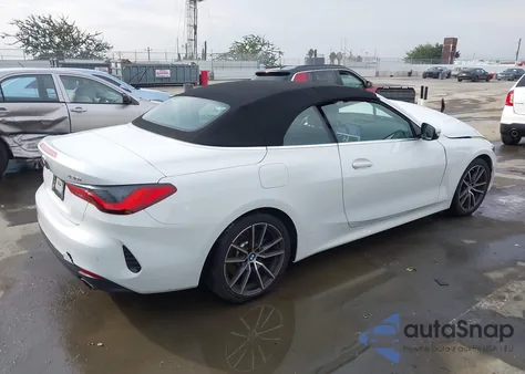 2023 BMW 430I из США, поврежденный, VIN WBA23AT07PCM80075